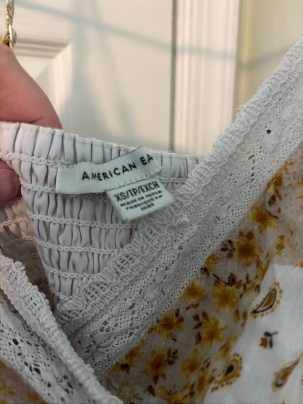 American eagle patchwork top - Picture 2 of 3